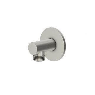 Steinberg Серия 100 Brushed Nickel Подсоединение для шланга 1/2“ с защитой от обратного потока, хром 100 1660 BN