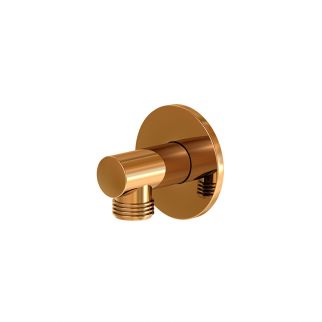 Steinberg Серия 100 Rose Gold Подсоединение для шланга 1/2“ с защитой от обратного потока, хром 100 1660 RG