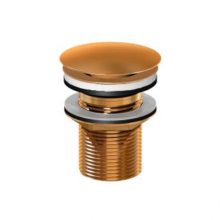 Steinberg Серия 260 Rose Gold Запорный вентиль 1/4“ для раковин без перелива 100 1693 RG
