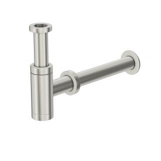 Steinberg Серия 260 Brushed Nickel Сифон, без сливного ганитура, xром 100 1696 BN