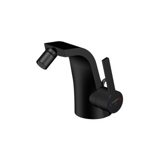 Cмеситель для биде Steinbeg Series 260, хром, с донным клапаном Matt Black