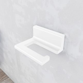 Steinberg Серия 430 Держатель для туалетной бумаги, из искуственного камня, белый (430 2800 W)